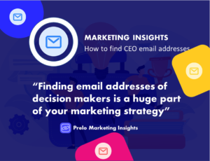 helping small businesses find ceo email addresses at startups