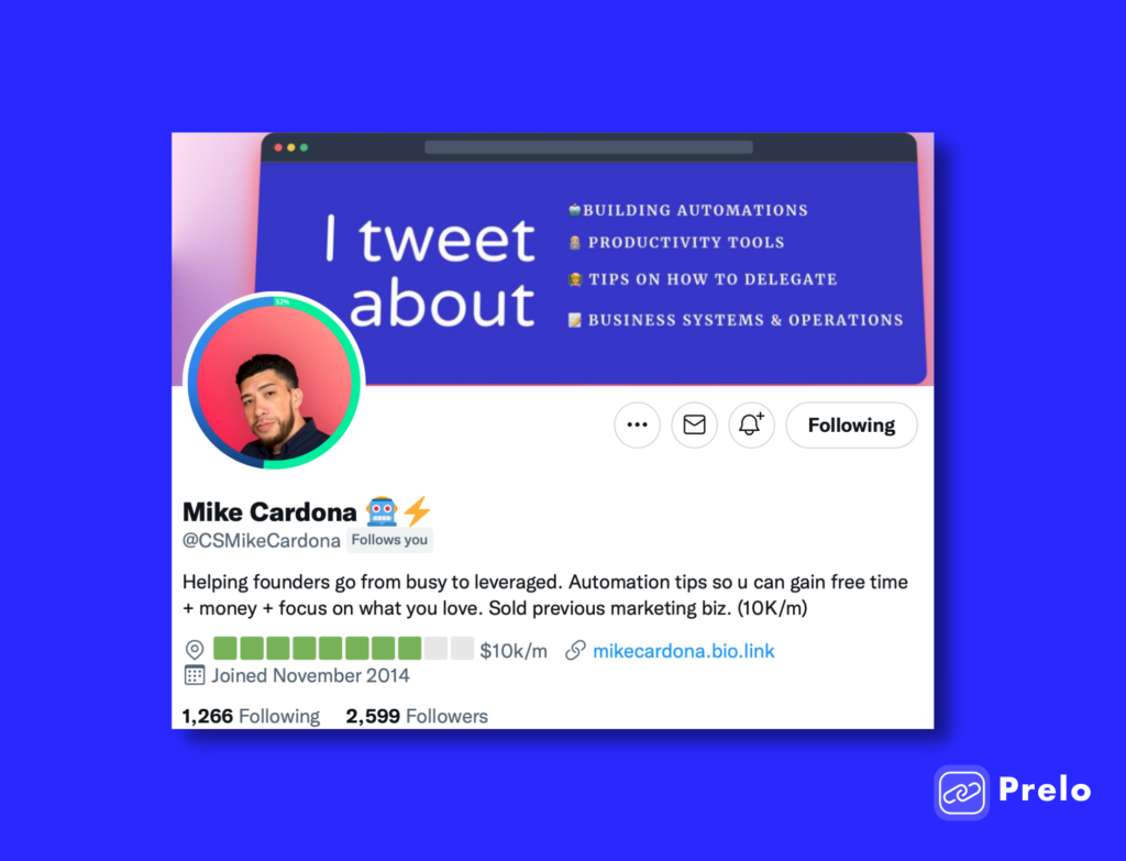 Connect with Mike Cardona on twitter for everything to do with Startup automation and development