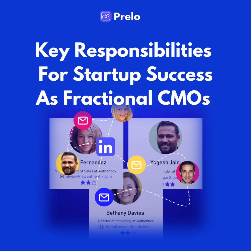 6 Key responsibilities for Startup Success as a fractional CMO